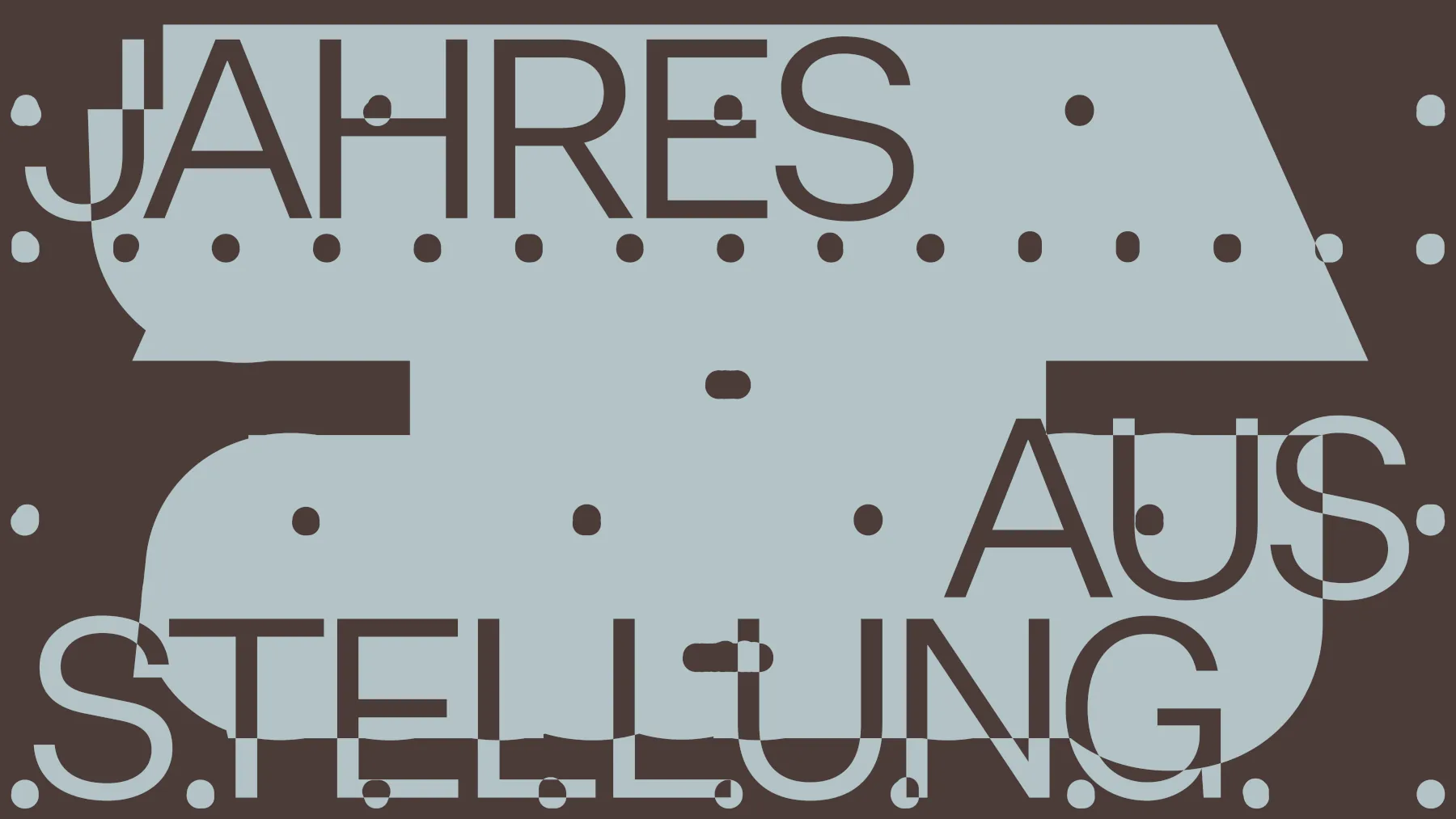 Teaser-Bild der Jahresausstellung der Fakultät für Design, Hochschule München, 2025